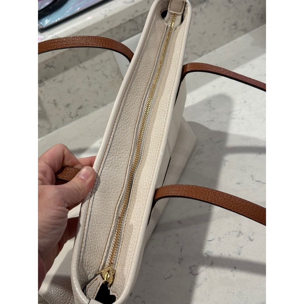 Coach x Disney Minnie Mouse White‎ Leather Tote Bag - Picture 16 of 17